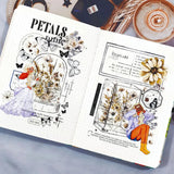 Sticker Pet Tape - Pre - cut - Frosted Meadow - 70 mm - 5 - Washi Tape Shop - Tidformera