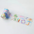Sticker Pet Tape - Pre - cut - Misty Breeze - 70 mm - 1 - Washi Tape Shop - Tidformera