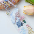 Sticker Pet Tape - Pre - cut - Morning Drizzle - 65 mm - 1 - Washi Tape Shop - Tidformera