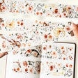 Sticker Pet Tape - Pre - cut - Rose Sonata - 60 mm - 1 - Washi Tape Shop - Tidformera
