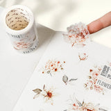 Sticker Pet Tape - Pre - cut - Sweet Rosé - 70 mm - 6 - Washi Tape Shop - Tidformera