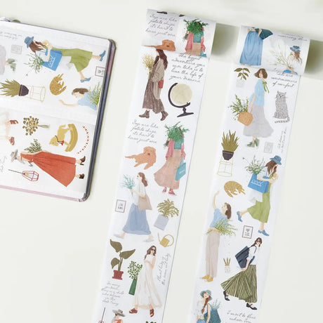 Sticker Set Washi Tape - Midst of the Journey - 2 - pack - 1 - Washi Tape Shop - Tidformera