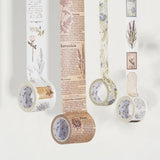 Sticker Set Washi Tape - Petals & Parchment - 4 - pack - 1 - Washi Tape Shop - Tidformera