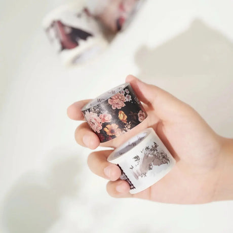 Sticker Set Washi Tape - Waltz of the Flowers - 4 - pack - 7 - Washi Tape Shop - Tidformera