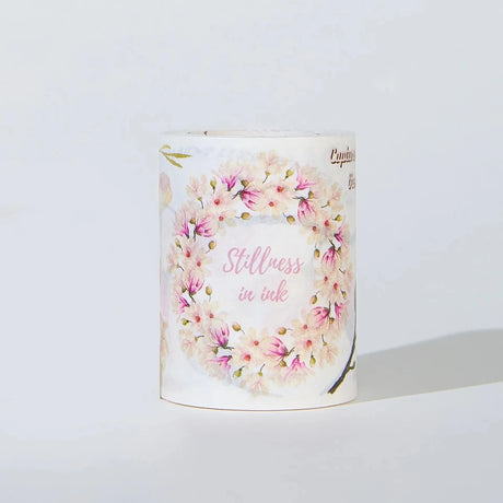 Sticker Washi Tape - Pre-cut - 60 mm - Magnolia Bloom - 2 - Washi Tape Shop - Tidformera