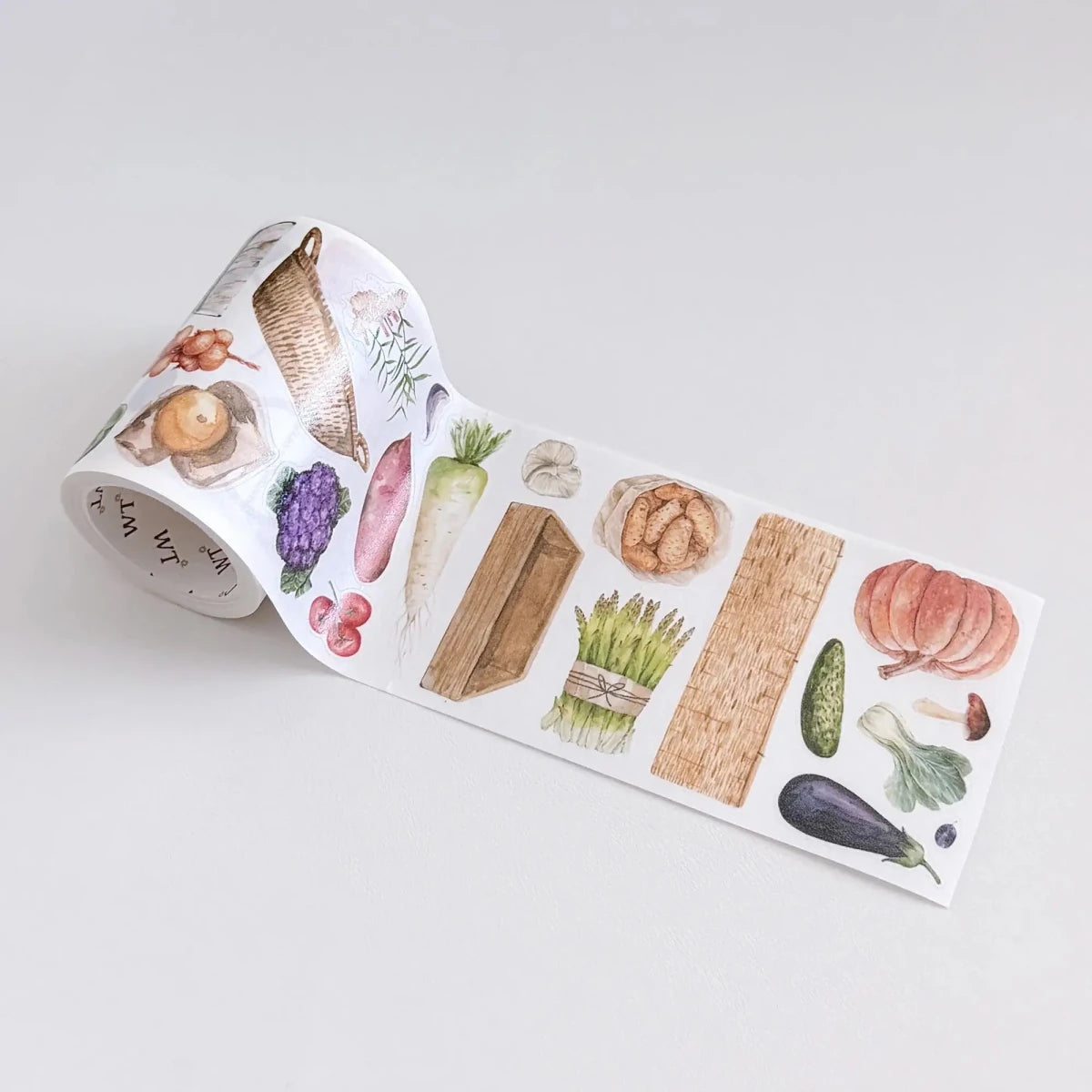 Sticker Washi Tape - Pre-cut - 70 mm - Summer Bazaar - 4 - Washi Tape Shop - Tidformera