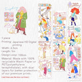 Sticker Washi Tape - Pre-cut - Cloud 9 - 65 mm - 6 - Washi Tape Shop - Tidformera