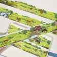 Sticker Washi Tape - Pre - cut - Country Ballad - 70 mm - 1 - Washi Tape Shop - Tidformera