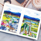 Sticker Washi Tape - Pre - cut - Country Diary - 70 mm - 5 - Washi Tape Shop - Tidformera