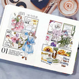 Sticker Washi Tape - Pre - cut - Me Time - 60 mm - 4 - Washi Tape Shop - Tidformera
