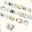 Sticker Washi Tape - Pre - cut - Midnight Noel - 70 mm - 5 - Washi Tape Shop - Tidformera