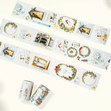 Sticker Washi Tape - Pre - cut - Midnight Noel - 70 mm - 5 - Washi Tape Shop - Tidformera