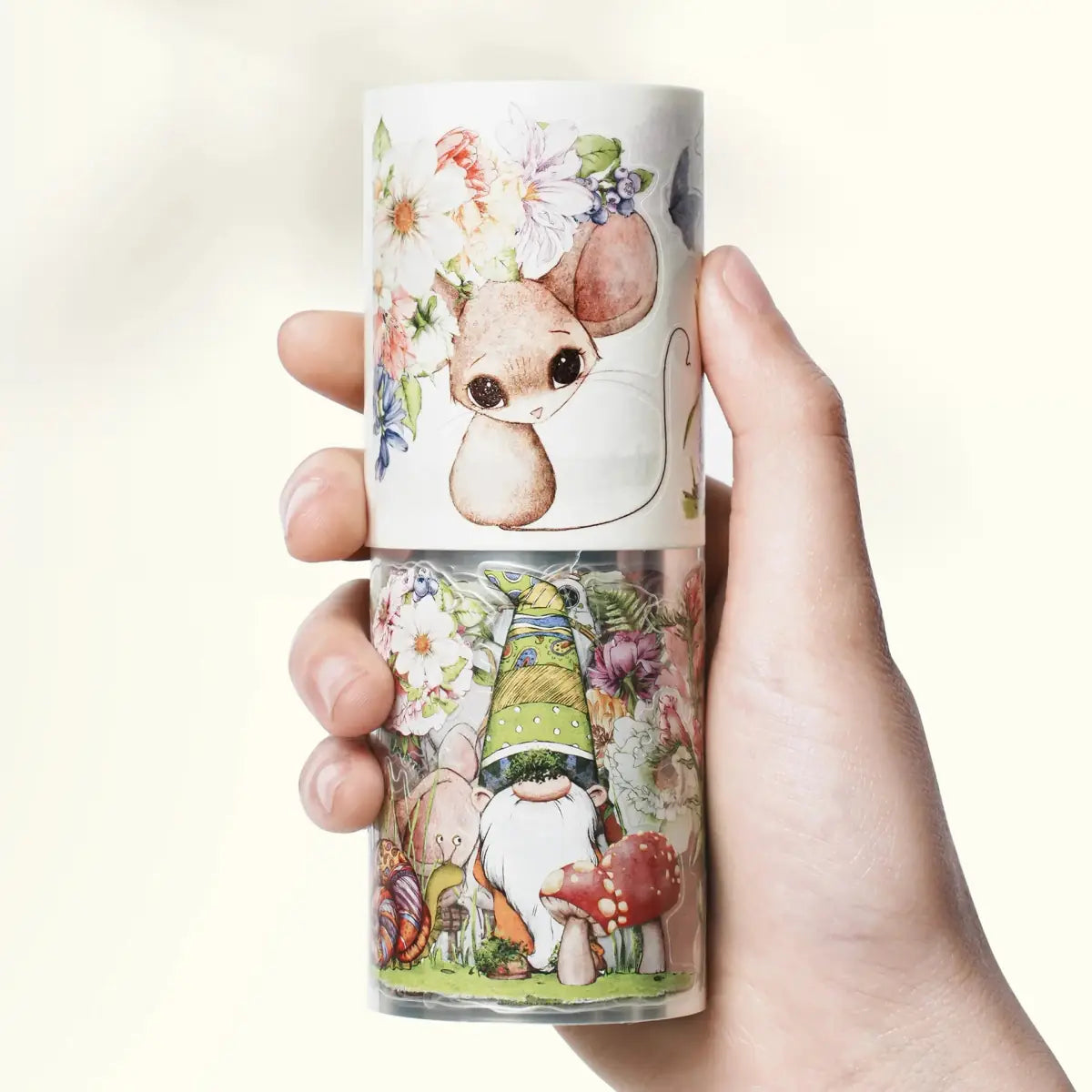 Sticker Washi Tape - Pre - cut - Squeaky Mischief - 60 mm - 7 - Washi Tape Shop - Tidformera