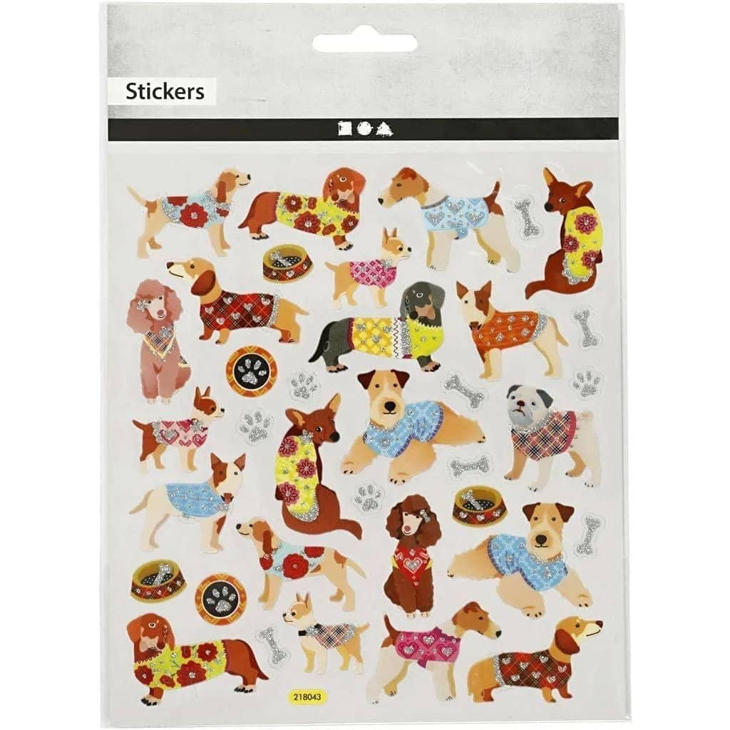 Stickers Creotime - Hundar - 2 - Creotime - Tidformera