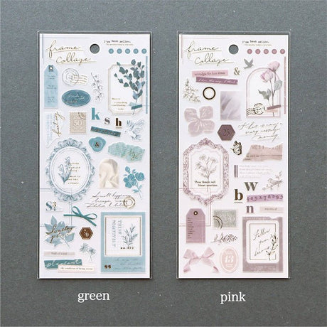 Stickers Frame collage - Pink - 3 - Mind Wave - Tidformera