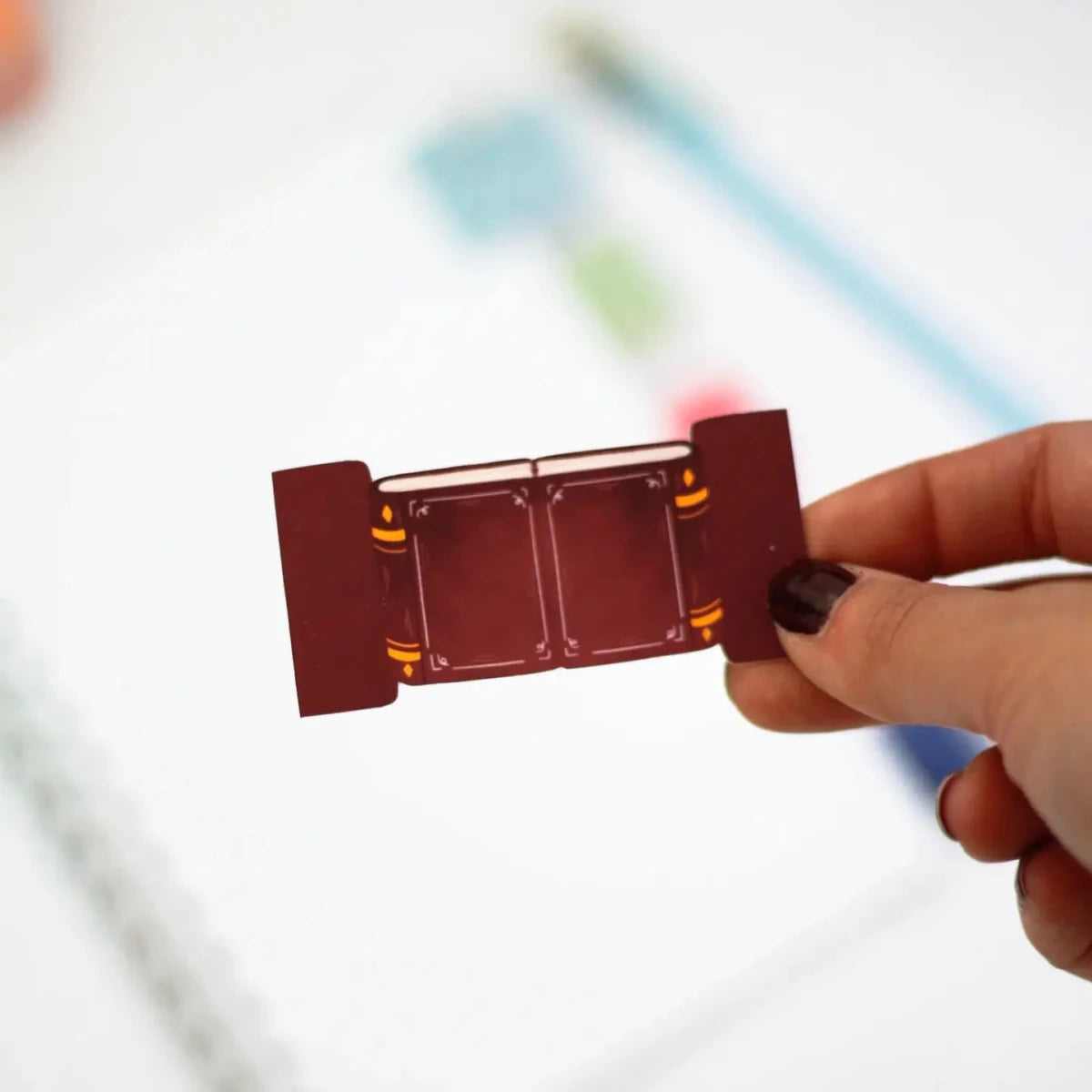 Stickers Index - Mini Book - 5 - My Sweet Paper Card - Tidformera