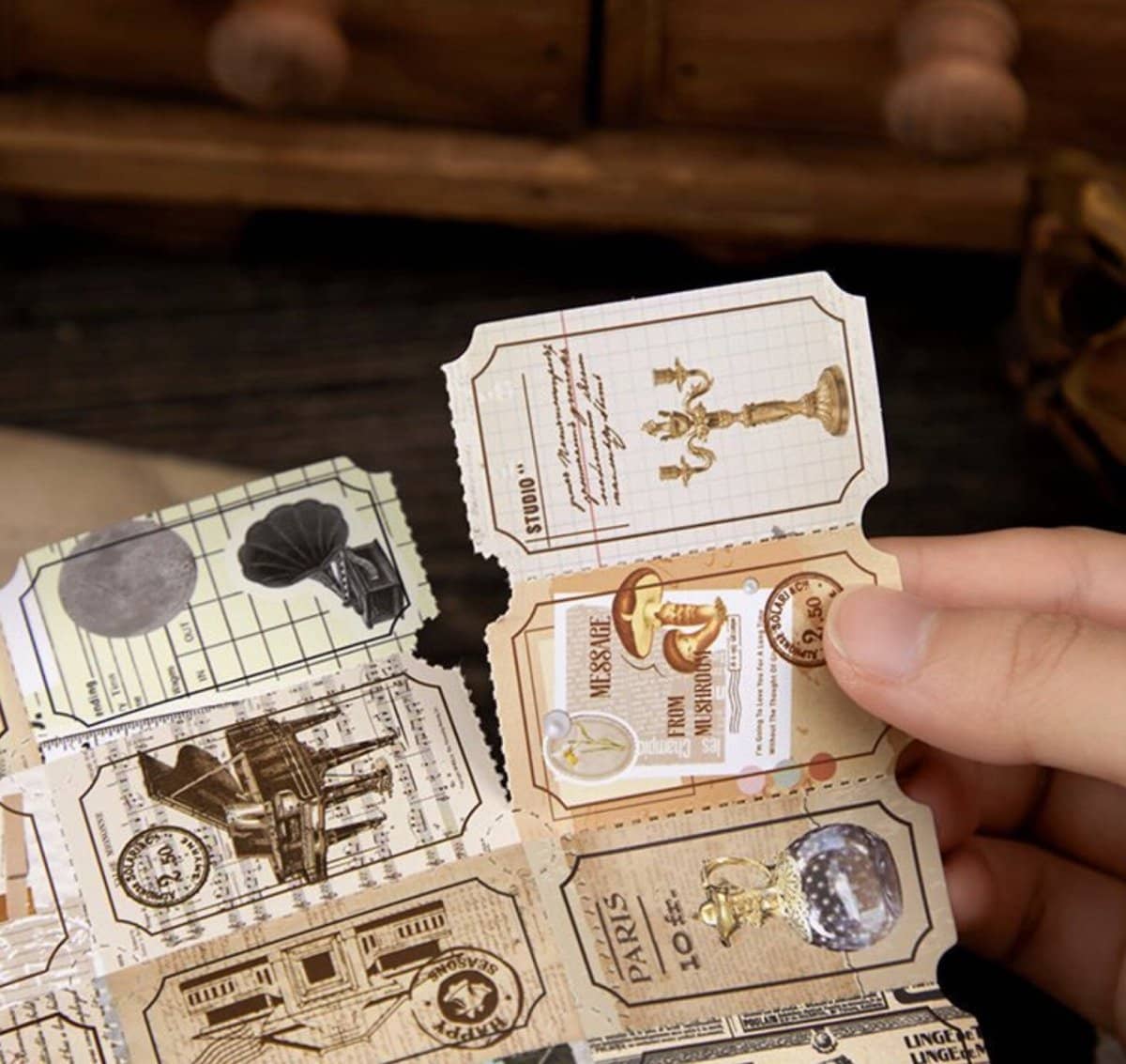 Stickers - Miss Time - Manuscript paper - 3 - Other - Tidformera