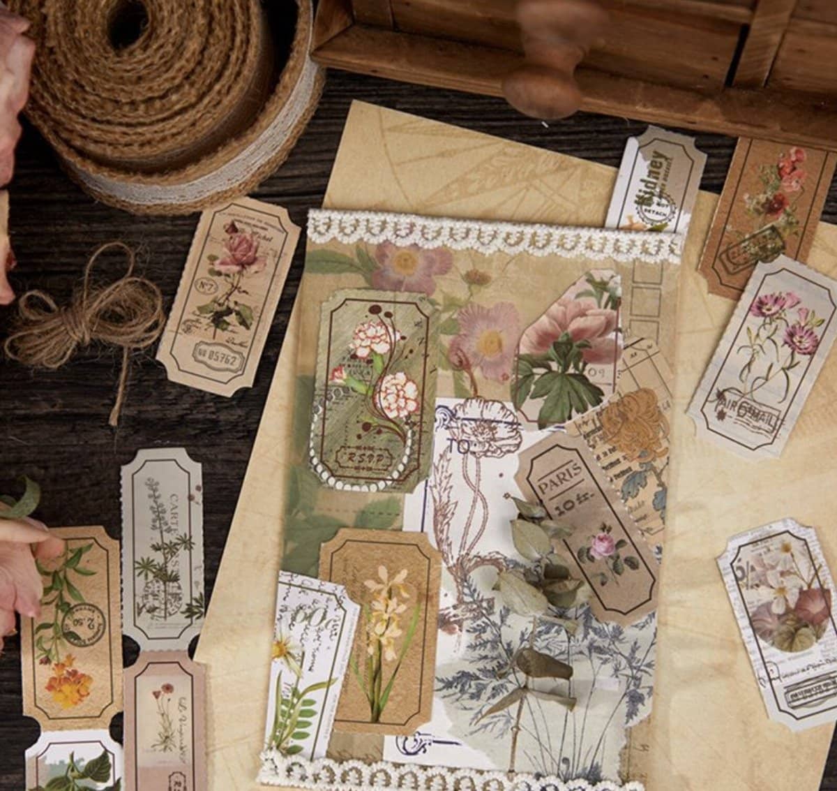 Stickers - Miss Time - Manuscript paper - 4 - Other - Tidformera