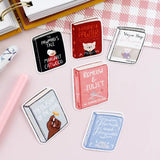 Stickers Pack - Cat Book - 1 - My Sweet Paper Card - Tidformera