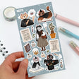 Stickers - Pawgwarts Magical School For Kittens - 1 - My Sweet Paper Card - Tidformera