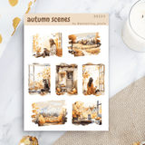 Stickers - Penpaling Paula - Autumn scenes - 1 - Penpaling Paula - Tidformera
