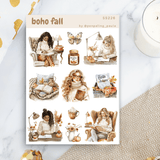 Stickers - Penpaling Paula - Boho fall - 1 - Penpaling Paula - Tidformera