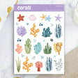 Stickers - Penpaling Paula - Corals - 1 - Penpaling Paula - Tidformera