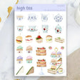 Stickers - Penpaling Paula - High tea - 1 - Penpaling Paula - Tidformera