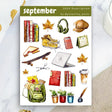 Stickers - Penpaling Paula - September - 1 - Penpaling Paula - Tidformera