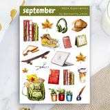 Stickers - Penpaling Paula - September - 1 - Penpaling Paula - Tidformera