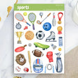Stickers - Penpaling Paula - Sports - 1 - Penpaling Paula - Tidformera
