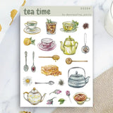 Stickers - Penpaling Paula - Tea time - 1 - Penpaling Paula - Tidformera
