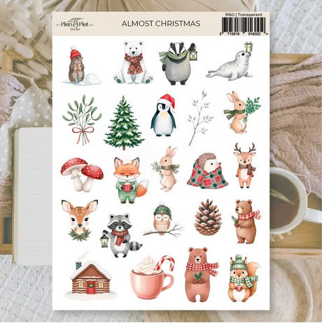 Stickers Plan & Plot Studio Vinyl - Almost Christmas - 1 - Plan & Plot Studio - Tidformera
