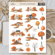 Stickers Plan & Plot Studio Vinyl - Autumn Countryside - 1 - Plan & Plot Studio - Tidformera
