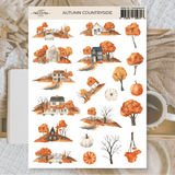 Stickers Plan & Plot Studio Vinyl - Autumn Countryside - 1 - Plan & Plot Studio - Tidformera