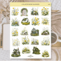 Stickers Plan & Plot Studio Vinyl - Countryside Summer - 1 - Plan & Plot Studio - Tidformera