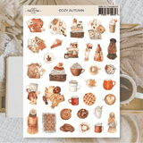 Stickers Plan & Plot Studio Vinyl - Cozy Autumn - 1 - Plan & Plot Studio - Tidformera
