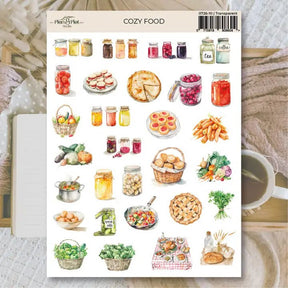 Stickers Plan & Plot Studio Vinyl - Cozy Food - 1 - Plan & Plot Studio - Tidformera
