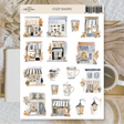 Stickers Plan & Plot Studio Vinyl - Cozy Shops - 1 - Plan & Plot Studio - Tidformera