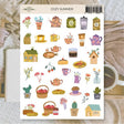 Stickers Plan & Plot Studio Vinyl - Cozy summer - 1 - Plan & Plot Studio - Tidformera