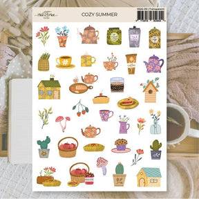 Stickers Plan & Plot Studio Vinyl - Cozy summer - 1 - Plan & Plot Studio - Tidformera