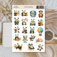 Stickers Plan & Plot Studio Vinyl - Cute panda - 1 - Plan & Plot Studio - Tidformera