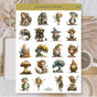 Stickers Plan & Plot Studio - Vinyl - Enchanted garden 1 - 1 - Plan & Plot Studio - Tidformera