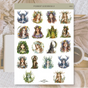 Stickers Plan & Plot Studio - Vinyl - Forest goddess 2 - 1 - Plan & Plot Studio - Tidformera