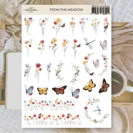 Stickers Plan & Plot Studio Vinyl - From the meadow - 1 - Plan & Plot Studio - Tidformera