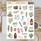 Stickers Plan & Plot Studio Vinyl - Herbs & crystals - 1 - Plan & Plot Studio - Tidformera