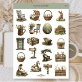 Stickers Plan & Plot Studio Vinyl - Rustic Easter 1 - 1 - Plan & Plot Studio - Tidformera