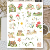 Stickers Plan & Plot Studio Vinyl - Summer Cottage 2 - 1 - Plan & Plot Studio - Tidformera