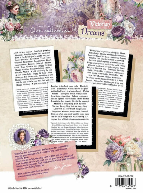 Stickers Studio Light - Victorian Dreams - 2 - Studio Light - Tidformera