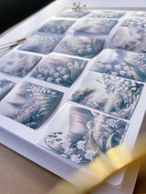 Stickers - T's Stationery - Lily of the Valley - 3 - T's Stationery - Tidformera